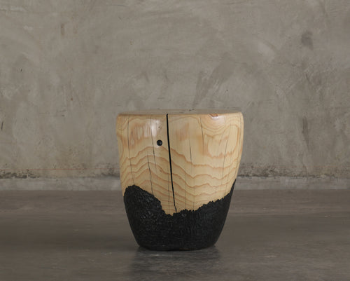 WHITE FIR SIDE TABLE (style B) BY DAN POLLOCK